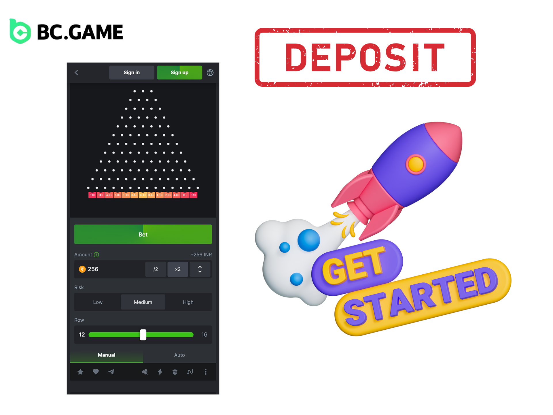 How to Deposit and Start Playing Plinko