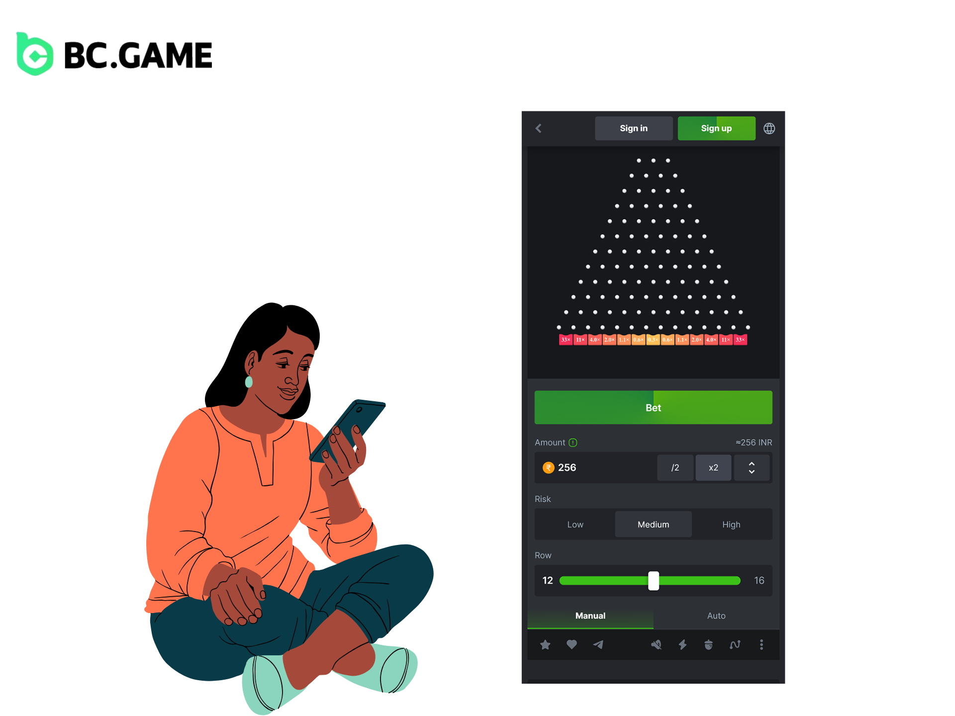 Plinko Game for Mobile Devices